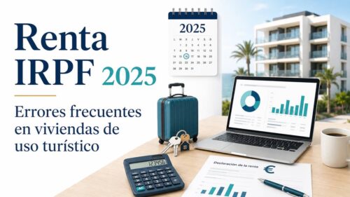Renta 2025 vivienda turística Málaga con errores frecuentes en IRPF de alquiler turístico