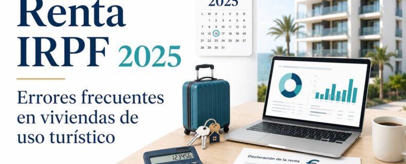 Renta 2025 vivienda turística: errores frecuentes en Málaga, Nerja y Andalucía