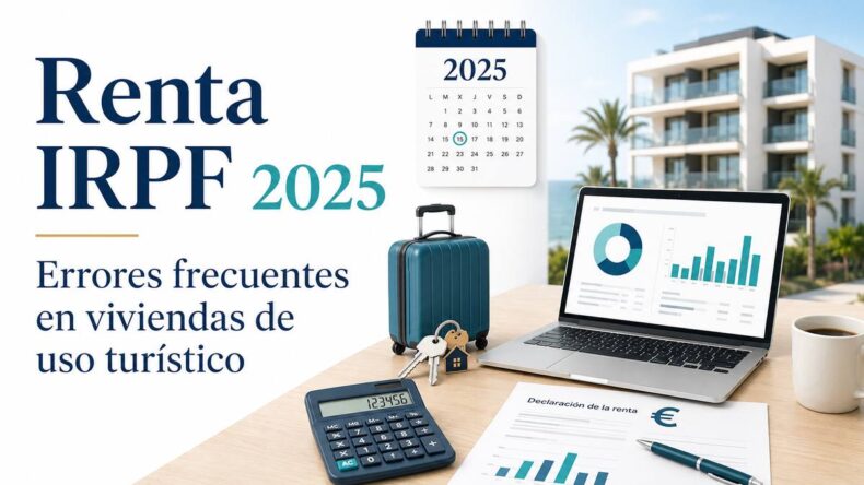 Renta 2025 vivienda turística: errores frecuentes en Málaga, Nerja y Andalucía
